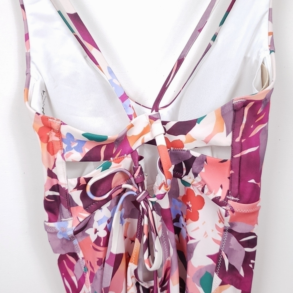 Athleta D/DD daybreak triangle tankini size S - Picture 3 of 9